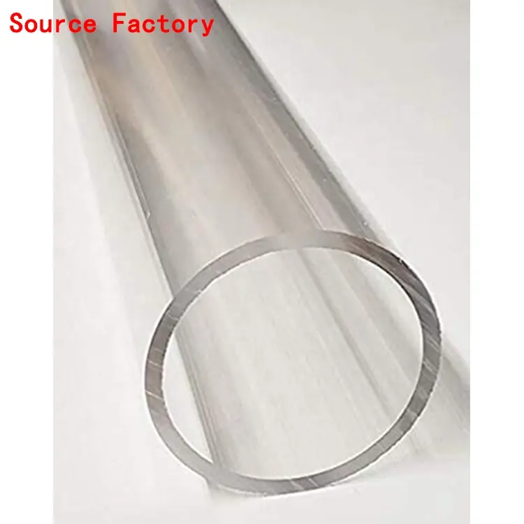 1 Length 2 1/4" OD x 2" ID x 12" INCH Long Clear Extruded Acrylic Round Tube - 1/8" Wall - 2.25" Diameter