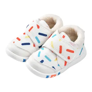 Pasgeboren Baby Schoenen Zachte Zolen Wandelen Casual Sneakers 0-1 Jaar Wandelaar Schoenen Voor Meisjes En Jongens Babyschoenen Leer