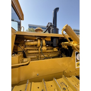 รถดันดิน Caterpillar D6D มือสอง พร้อมใบมีดขนาด 3.3 ลูกบาศก์เมตร รถดันดินแบบตีนตะขาบมือสอง พร้อมใบมีดและราง คุณภาพสูง มีสินค้าในสต็อก - Product Image 3
