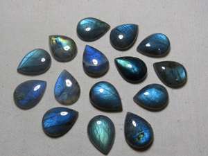 Labradorite-AAA-คุณภาพสูง-งดงามมากรูปแพร์ไฟทรงหลังเบี้ยขนาดใหญ่-16X22มม.-15ชิ้น - Product Image 3