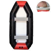 Bateau gonflable en caoutchouc PVC, bateau gonflable à point de chute, bateau à plancher