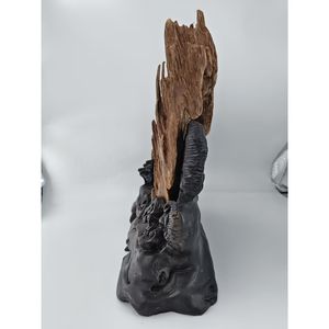 Jianfengling Wild Agarwood Feng Shui Ornament-Weelderig Bos (Uniek Stuk) - Product Image 3