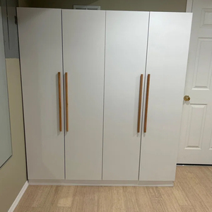 Armoire double <span class=keywords><strong>moderne</strong></span> haut de gamme sur mesure pour salon, style européen, armoire simple pour <span class=keywords><strong>couple</strong></span>, vente chaude - Product Image 4