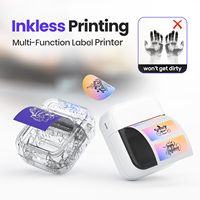 Impresora Térmica de Etiquetas Portátil 2 en 1 Luck Jingle C50 OEM/ODM, Mini Impresora Térmica de Bolsillo para Plantillas de Tatuajes Infantiles