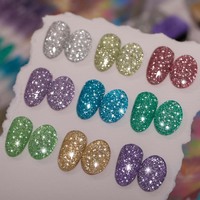 Vernis à ongles gel UV style français, effet poussière de diamant Dreamscape, 9 couleurs, longue tenue, pour DIY