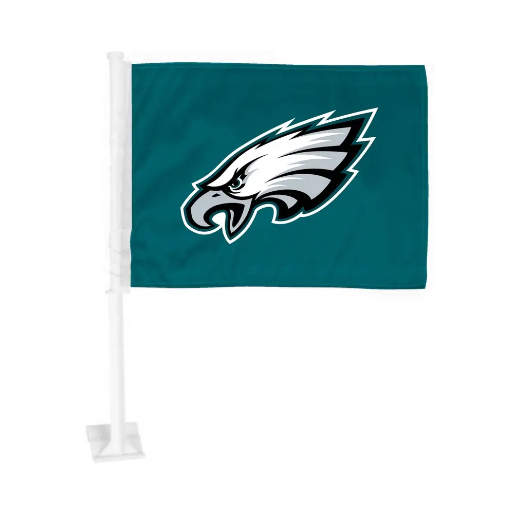 Großhandel gedruckt Polyester Flagge Philadelphia Eagles Green Flags