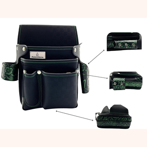 Bolsa <span class=keywords><strong>de</strong></span> Herramientas <span class=keywords><strong>de</strong></span> Lona Resistente, Bolsa <span class=keywords><strong>de</strong></span> Herramientas para Cintura con Correa Ajustable y Clip para Cinturón, Bolsa Utilitaria <span class=keywords><strong>de</strong></span> 5-9 Bolsillos para <span class=keywords><strong>Electricista</strong></span> - Product Image 6