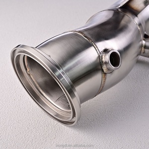 Downpipe droit 320i 325i 330i pour Série 3 G20 S55 B30 2.0T 2016-2018, brossé, épaisseur 1,5 mm, acier inoxydable 304 - Product Image 3