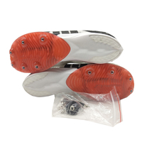 Chaussures de piste professionnelles en vente flash, chaussures de piste à crampons en acier pour hommes, chaussures de piste à crampons