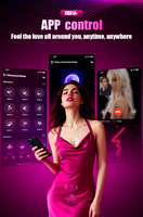 Vibrateur invisible mini pour femme, contrôlable par application, jouet sexuel, plaisir sexuel, culotte vibrante, masseur clitoridien et point G