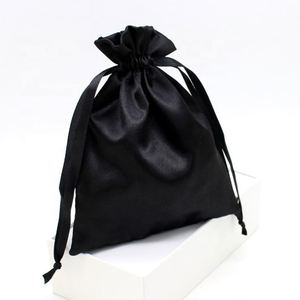Bolsa de Regalo con Cordón de Satén, Bolsa Pequeña para Joyería y Cosméticos, Venta al por Mayor, Artículos para Fiestas, Impresión de Logotipo Personalizado - Product Image 4
