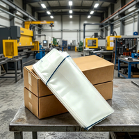Sacs de rechange pliables en plastique à haute résistance à la déchirure pour aspirateur industriel et collecteur de poussière