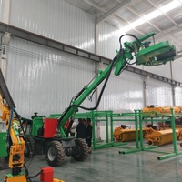 Vibrant Ple Tronc Vibrateur Amande Orange Fruit Olive Tree Shaker Harvest Machine