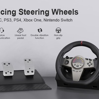 Volant de course pour PS4, volant pour Xbox/PC, volant de jeu