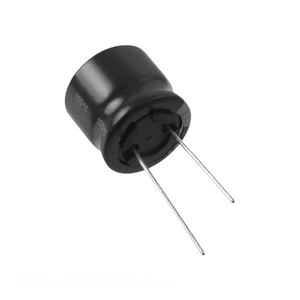 ตัวแทนจำหน่ายอย่างเป็นทางการ 10YXH2200MEFC16X16 CAP ALUM 2200UF 20% 10V RADIAL แบบ Through Hole ตัวเก็บประจุ 2200 ยูเอฟ - Product Image 1