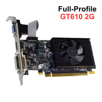 OEM New Desktop GeForce GT 610 2GB DDR3 GPU with PCI Express 2.0 X16 HD Support DVI/HDMI/VGA GT610 Graphic Card