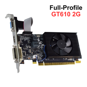 Tarjeta Gráfica OEM Nueva GeForce <span class=keywords><strong>GT</strong></span> <span class=keywords><strong>610</strong></span> de 2GB DDR3 para Escritorio con Soporte <span class=keywords><strong>PCI</strong></span> Express 2.0 X16 HD, DVI/HDMI/VGA GT610 - Product Image 2