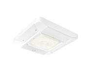 Lumière de canopée LED 150W certifiée CE, efficacité 150lm/W, IP65, faisceau 120°, blanc neutre 4100K, garantie 5 ans, en aluminium, montage mural