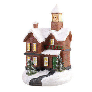 Piccole Figurine e giocattolo di <span class=keywords><strong>natale</strong></span> piccole decorazioni natalizie in resina luminosa creativa - Product Image 6