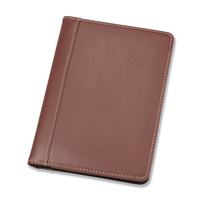 Porte-documents de luxe en cuir gaufré format A4, bloc-notes de bureau de qualité supérieure, organiseur à anneaux, classeur, porte-documents zippé