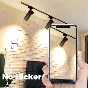 Chất lượng cao 3 CCT COB theo dõi ánh sáng tại chỗ 30 Wát đen 4 dây nhôm đèn bodytrack ánh sáng tại chỗ cho cửa hàng - Product Image 3