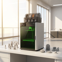 Imprimante 3D Bamboo Lab H2D 10W à double buse, rapide 600 mm/s, multi-matériaux, découpeuse automatique de vinyle, graveur laser, stylo à dessin, nouveau PLA