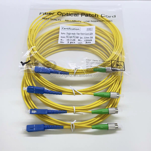 Cable de Fibra Óptica Monomodo de 3 Metros, SC/UPC a FC/APC, Grado Telecomunicaciones, para Redes FTTX - Product Image 3