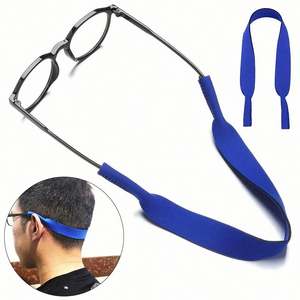 Cordon de lunettes réglable en gros, coloré, pour le sport, support flottant en néoprène pour lunettes de soleil - Product Image 1