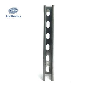 <span class=keywords><strong>C</strong></span>-Kanal Stahl 1-5/<span class=keywords><strong>8</strong></span>" 12 Gauge Metallstrang-Kanal mit geschlitztem Rücken, U-Kanäle mit vorverzinktem Metall 2 FT/6100 mm Länge - Product Image 4