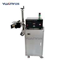 Machine de scellage à film d'aluminium pour bouteilles, canettes et gobelets en PET/PP/PE - Scelleuse à induction à refroidissement par eau pour boissons et emballages en bois