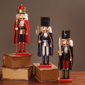 Handmade 38cm 15 Inch Wooden Ornament <b>Nutcracker</b> or <b>Christmas</b> Gifts and Decorations - Product Image 2