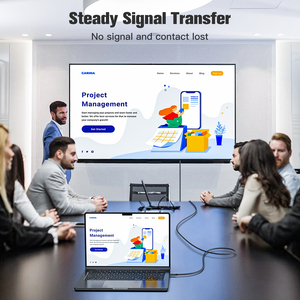 Câble USB C vers <span class=keywords><strong>HDMI</strong></span> Type C vers <span class=keywords><strong>HDMI</strong></span> Adaptateur Thunderbolt 4/3 vers <span class=keywords><strong>HDMI</strong></span> 4K 30HZ pour bureau à domicile <span class=keywords><strong>MacBook</strong></span> Pro <span class=keywords><strong>Air</strong></span> - Product Image 3