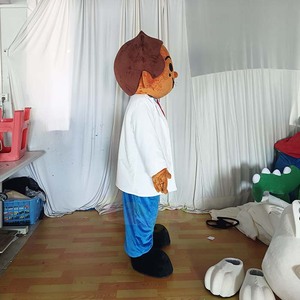Costume de mascotte scientifique unisexe pour adultes, blouse blanche de médecin, costume de cosplay professionnel pour tous les événements et fêtes - Product Image 3