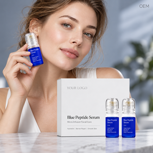 Suero Facial Hidratante OEM ODM 10ml con Péptidos Azules e Hialuronato de Sodio, Proveedor de Envases de Marca Privada - Product Image 4