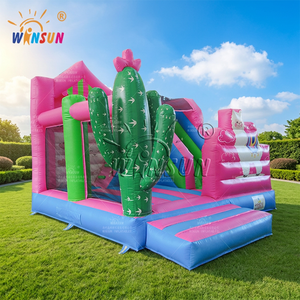 WINSUN Inflatable Jumping Castle Inflatable Bounce Castle Alpaca Inflatable Trampoline - Product Image 1