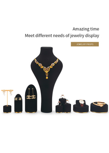 Ensemble de présentoirs pour bijoux de luxe personnalisés Zebo, support pour bagues, boucles d'oreilles, pendentifs, bracelets - Product Image 2