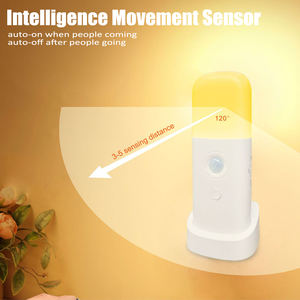 Senya-Pro Luz de noche tenue portátil SOS Emergencia PIR Sensor de movimiento Inteligencia Personas Movimiento Antorcha para niños Bebés Industrial - Product Image 3