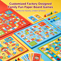 Jeu de société personnalisé conçu en usine – Jeux de société en papier amusants pour les familles, les parents, les enfants et les fêtes
