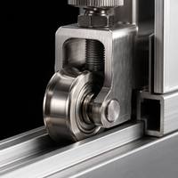 Ventana Abatible Moderna de Aluminio para Exteriores, Edificios Comerciales, Hoteles, Doble Acristalamiento, Rotura de Puente Térmico, Eficiencia Energética, OEM
