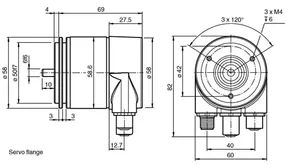 Encodeur rotatif absolu PEPPERL+FUCHS ENA58IL-S10CA5-1213B17-ABP, montage facile - Product Image 6