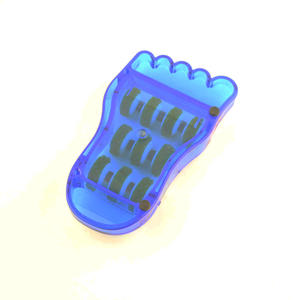 Plastica sinistra destra rullo del <span class=keywords><strong>piede</strong></span> ruota piedi massaggio salute Relax <span class=keywords><strong>piede</strong></span> alleviare la fatica strumento per la cura della Spa - Product Image 5