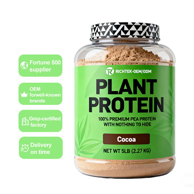 Nutrition Supplement Plant Organic Extract Powder Private Label Vegan Protein Powder Meal Replacement Protein Powder Vegan
