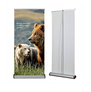 ป้ายอะลูมิเนียมพับเก็บได้แบบพับเก็บได้สำหรับงานโฆษณาขนาด80x200 - Product Image 3