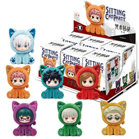 EAKI Jujutsu Kaisen Saison 2 Série Fête des chats assis Boîte mystère Mini figurines Anime JJK Collection
