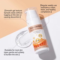 Gel exfoliant à l'acide - Nettoyage quotidien doux pour la peau du corps et du visage, gel rafraîchissant et hydratant