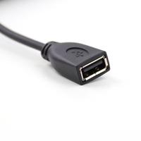 Kabel USB Kustom Mini Micro Sudut Kiri Kanan 90 Derajat untuk Pemasangan Panel