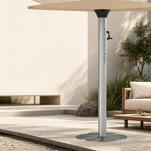 Parasol d'extérieur pour jardins, villas, cours, balcons, cafés en plein air, parasols pliants - Product Image 4