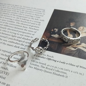 S925 Sterling Silver Daisy <b>Open</b> <b>Ring</b> For Women Flower Design Retro Minimalist Style Index Finger Jewelry Everyday Wear - Product Image 4