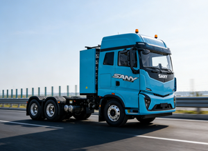 Cabeza tractora Sany 6x4 de nueva energía, alta eficiencia y bajo consumo para transitarios - Product Image 2