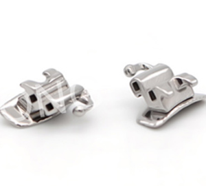 Fabrika kaynağı diş <span class=keywords><strong>Roth</strong></span> ortodontik Bondable Molar bant çift bukkal tüpler - Product Image 4